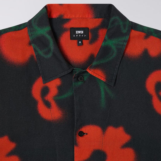 Garden Society Shirt - Red/Black