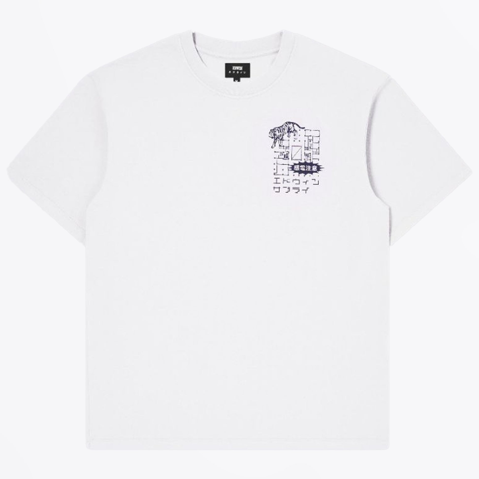 Edwin Hazardous Voltage T-Shirt - White