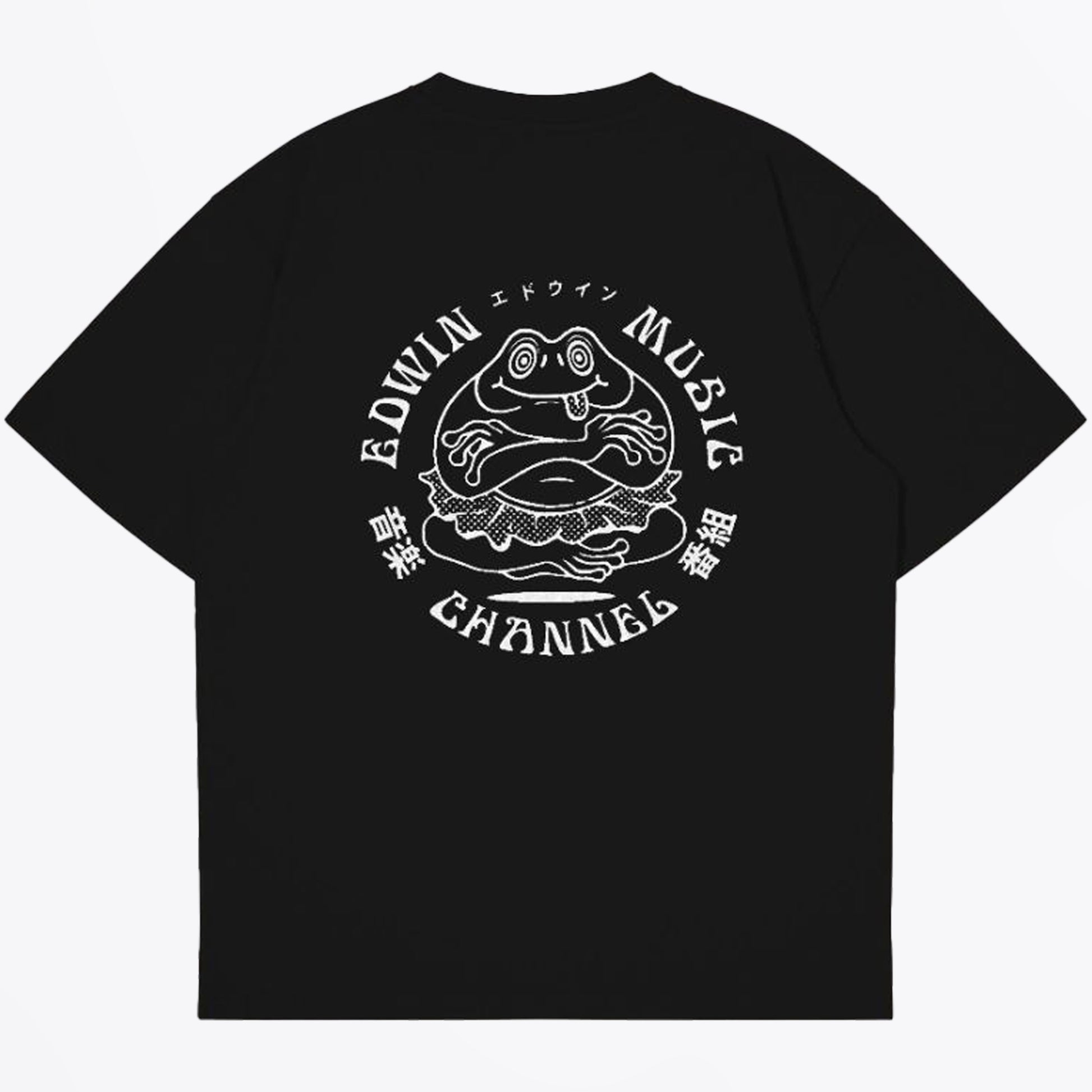 Edwin Music Channel T-Shirt - Black