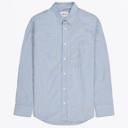 - Cohen Shirt - Blue Stripe