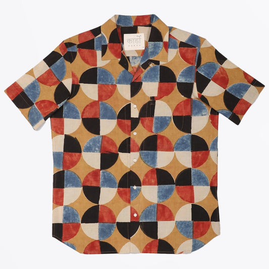 Lamar SS Shirt - Block Print