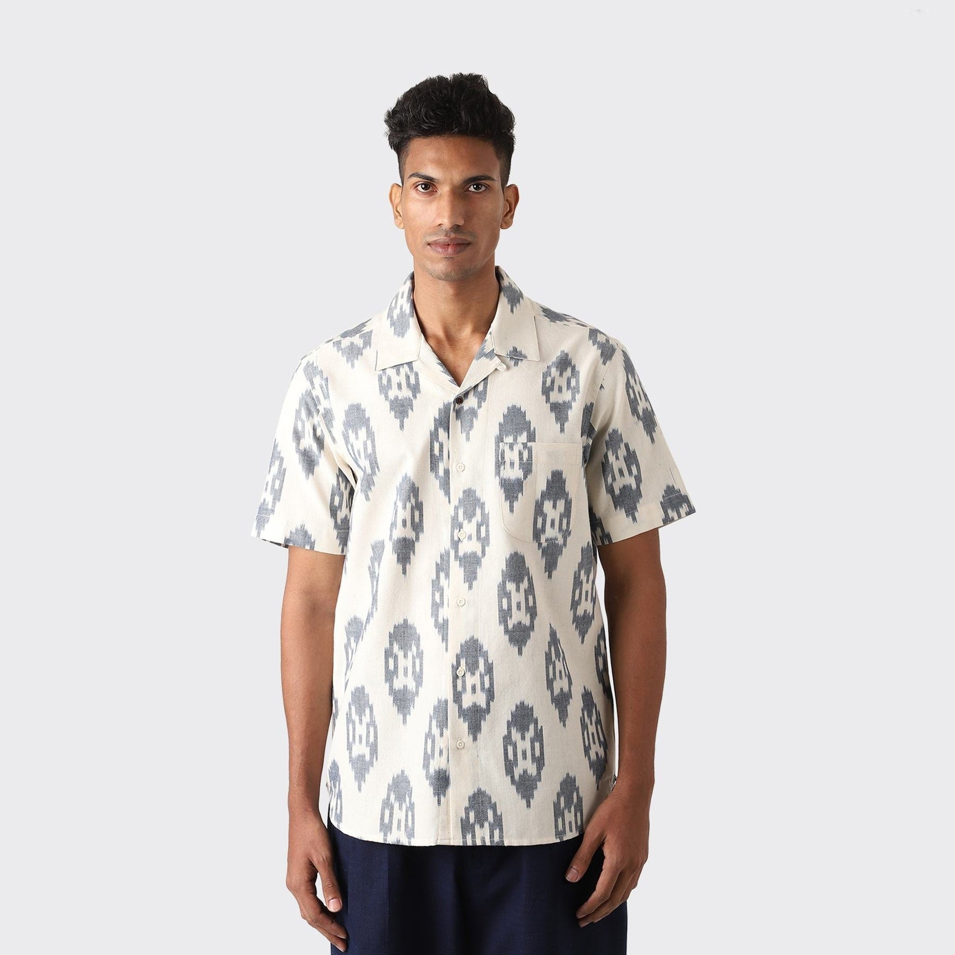 Kardo Lamar SS Shirt - Ecru