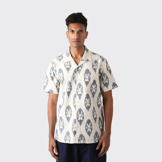 Lamar SS Shirt - Ecru