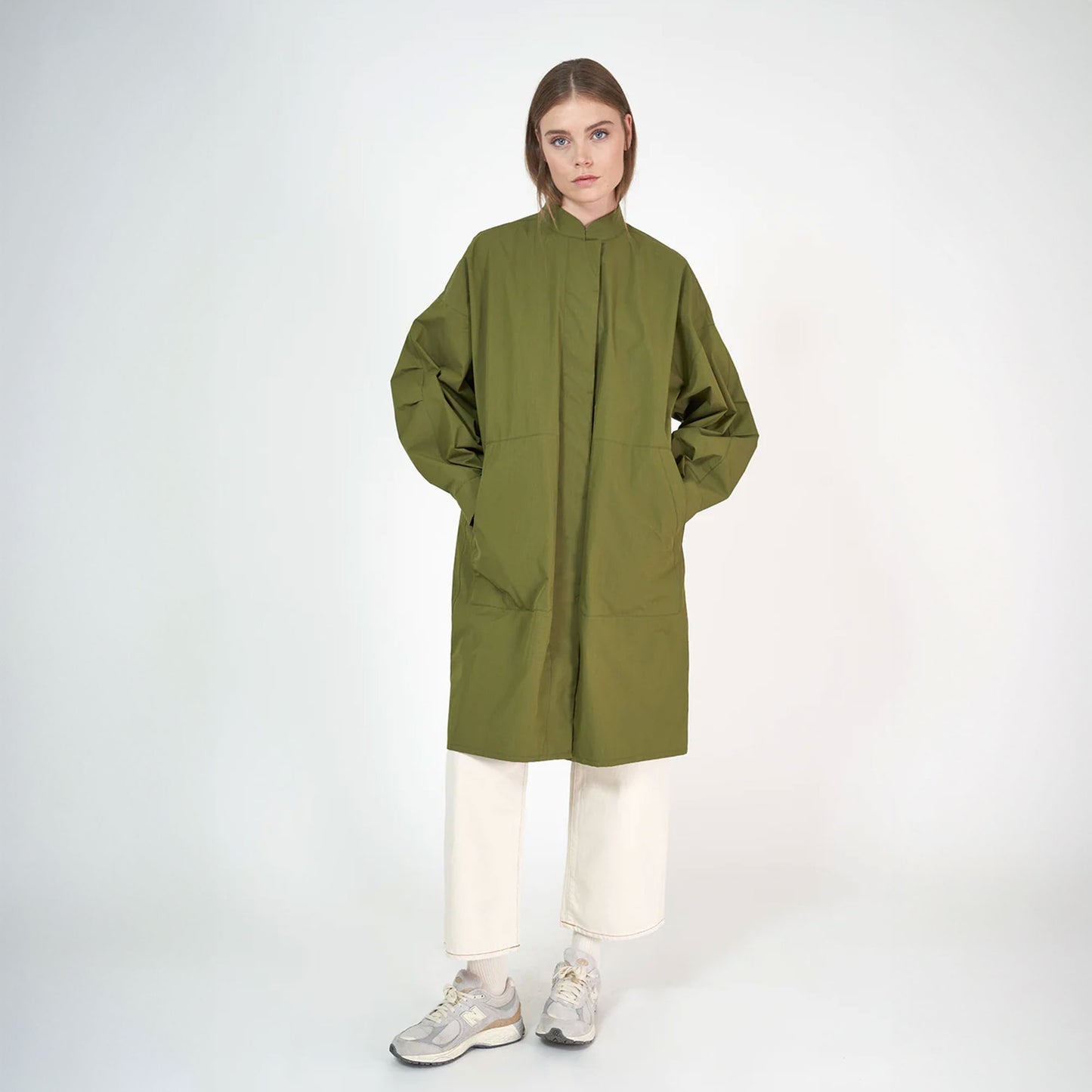 - Orballo Cotton Trench - Khaki