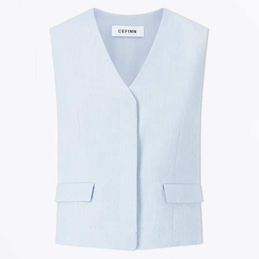- Deacon Waistcoat - Pale Blue