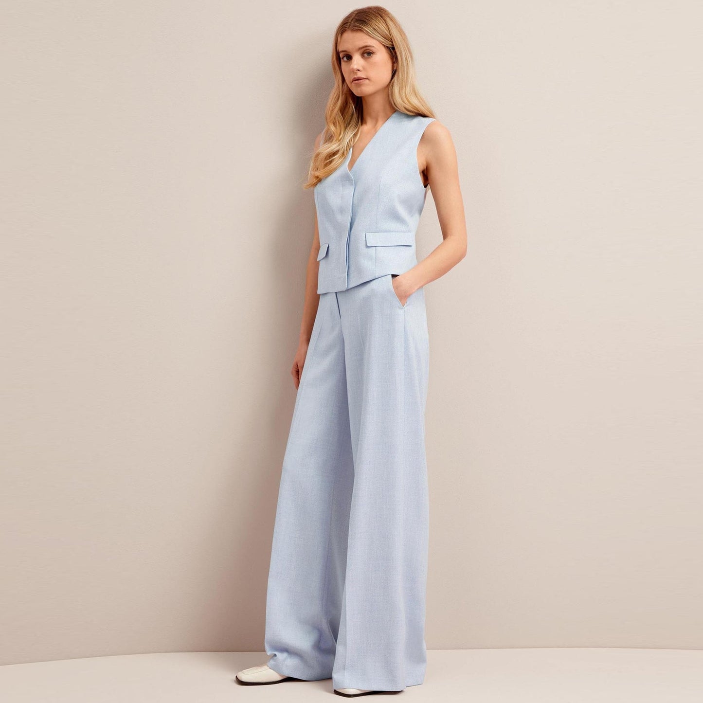 - Deacon Waistcoat - Pale Blue