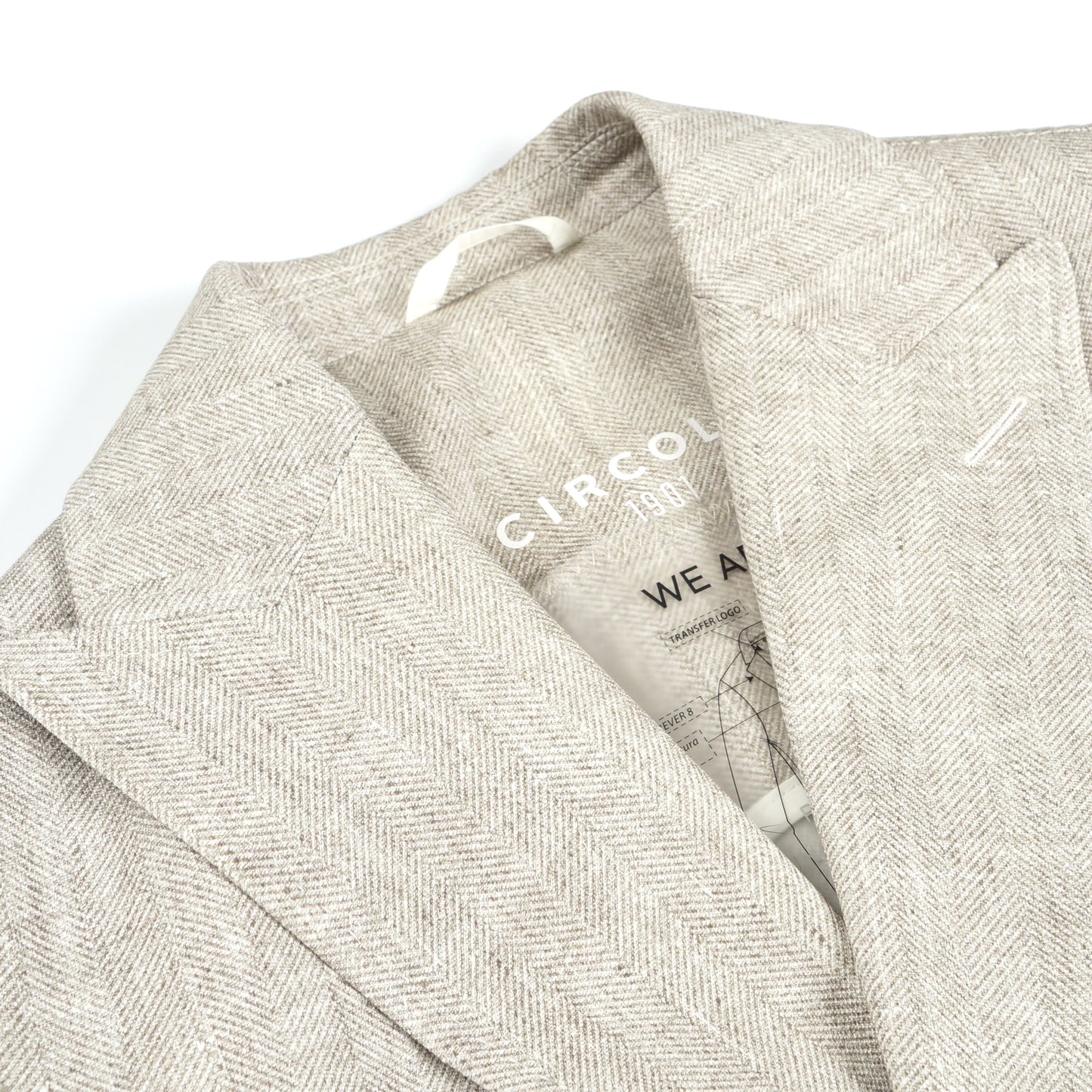 - Stretch Piquet Jacket - Natural