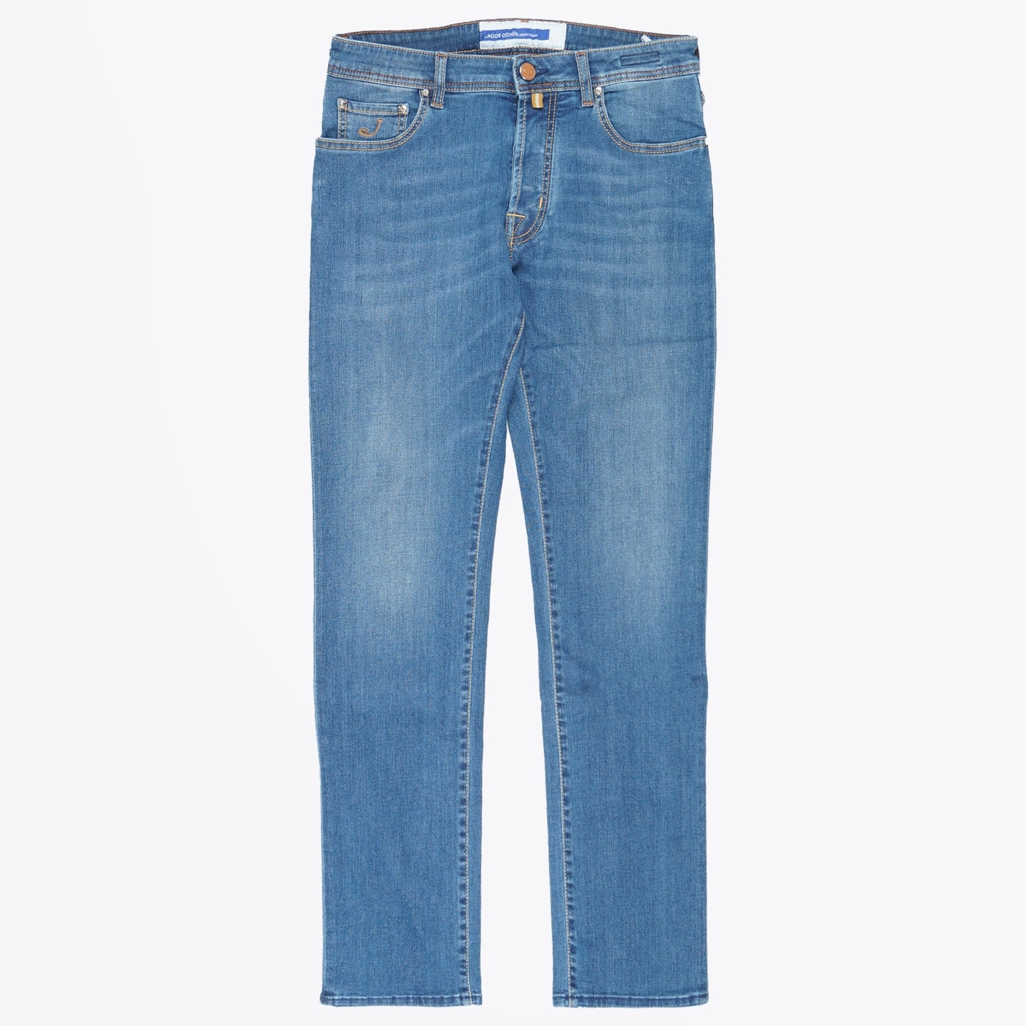 - Bard Slim Fit Jeans - Mid Blue