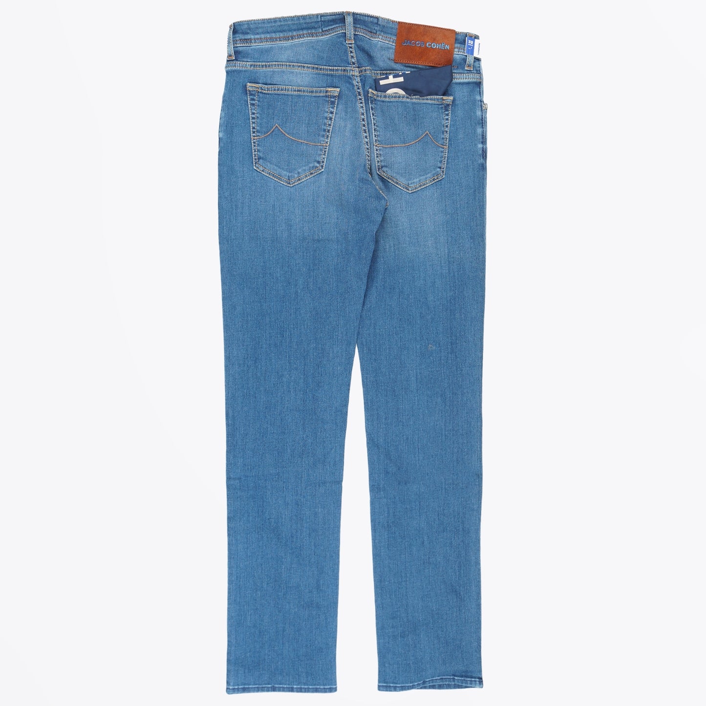 - Bard Slim Fit Jeans - Mid Blue