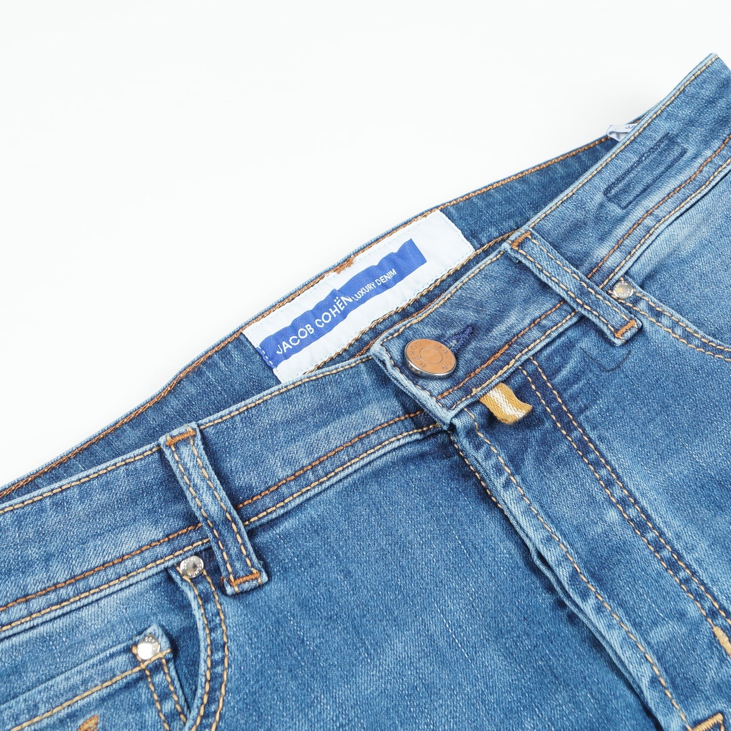 - Bard Slim Fit Jeans - Mid Blue