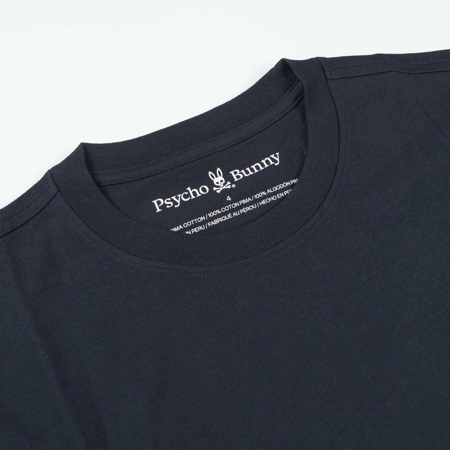 - Classic Crew Neck Tee - Navy