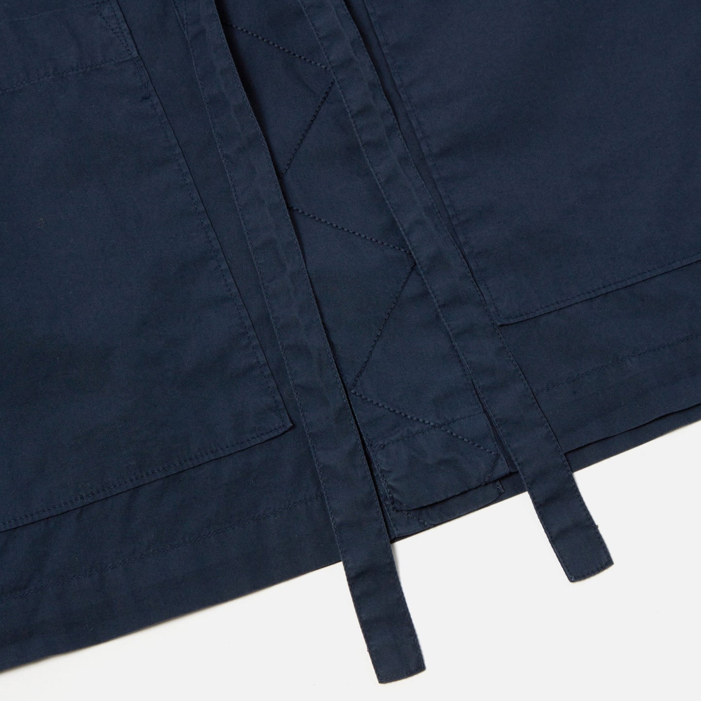 - Tie Front Jacket - Navy
