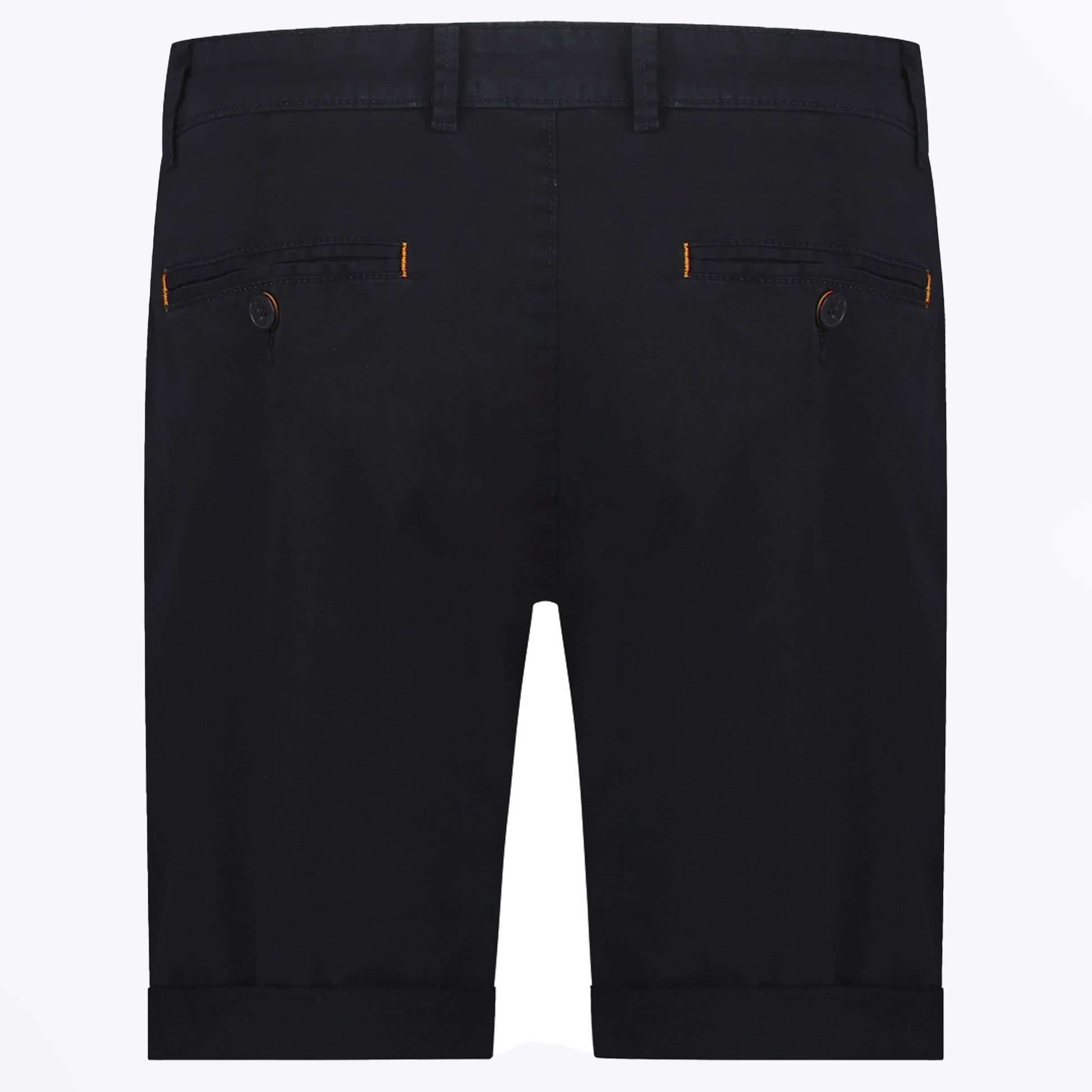 A Garment Dyed Bermuda - Navy