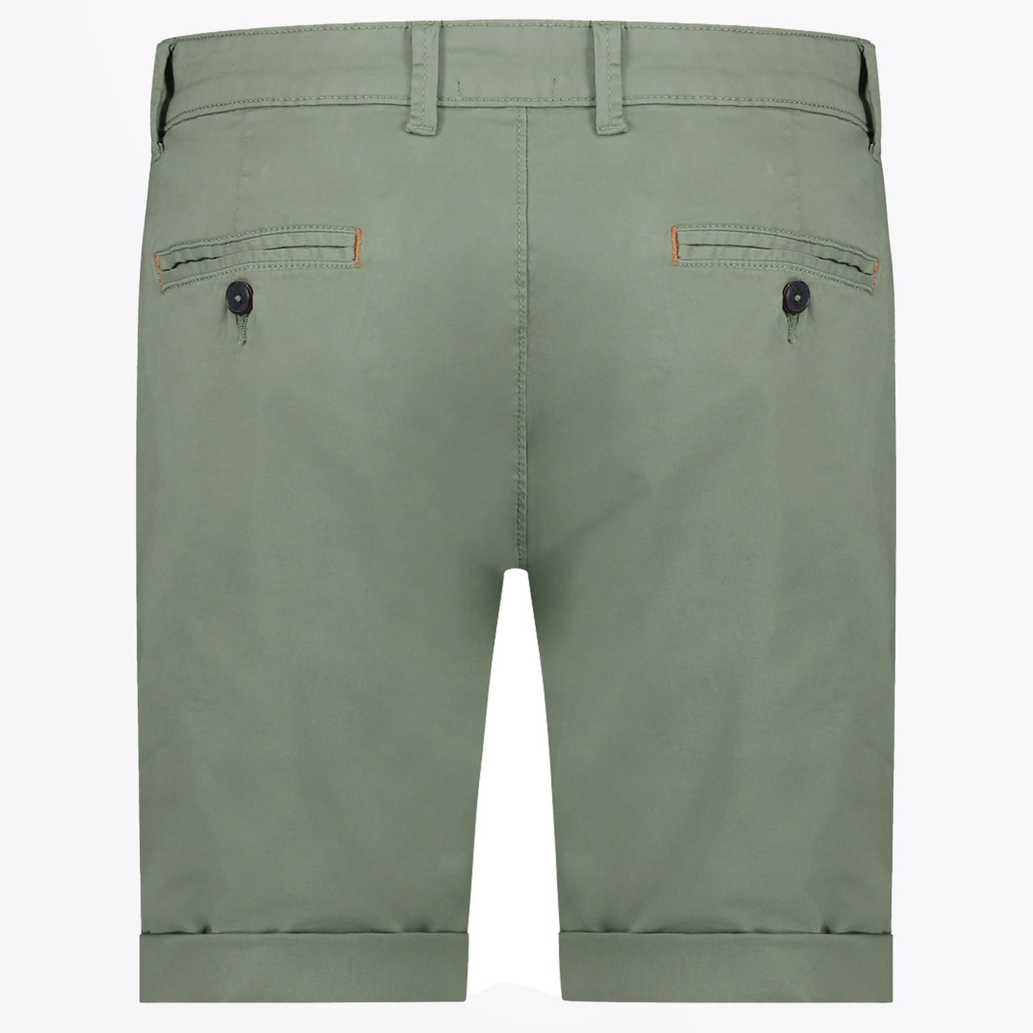 - Garment Dyed Bermuda - Hedge Green