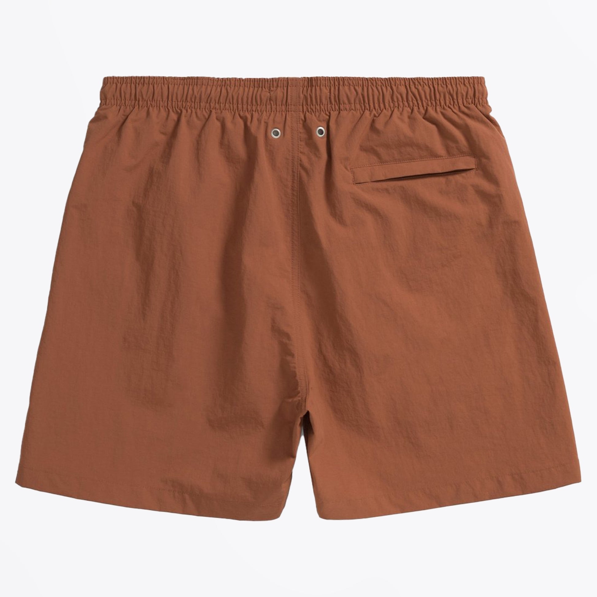 Norse Hauge Nylon Swim Shorts - Red Ochre