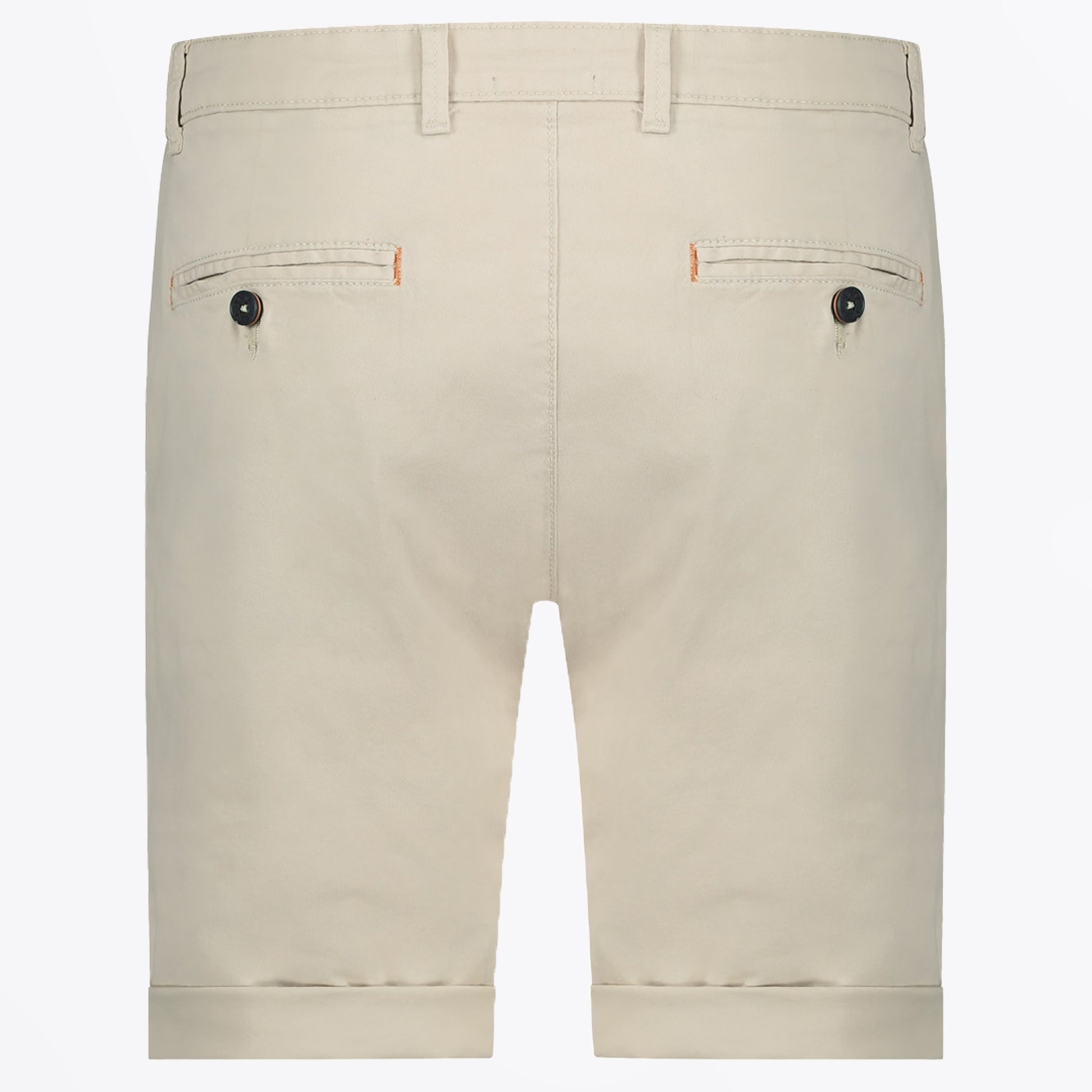 A Garment Dyed Bermuda - Sand