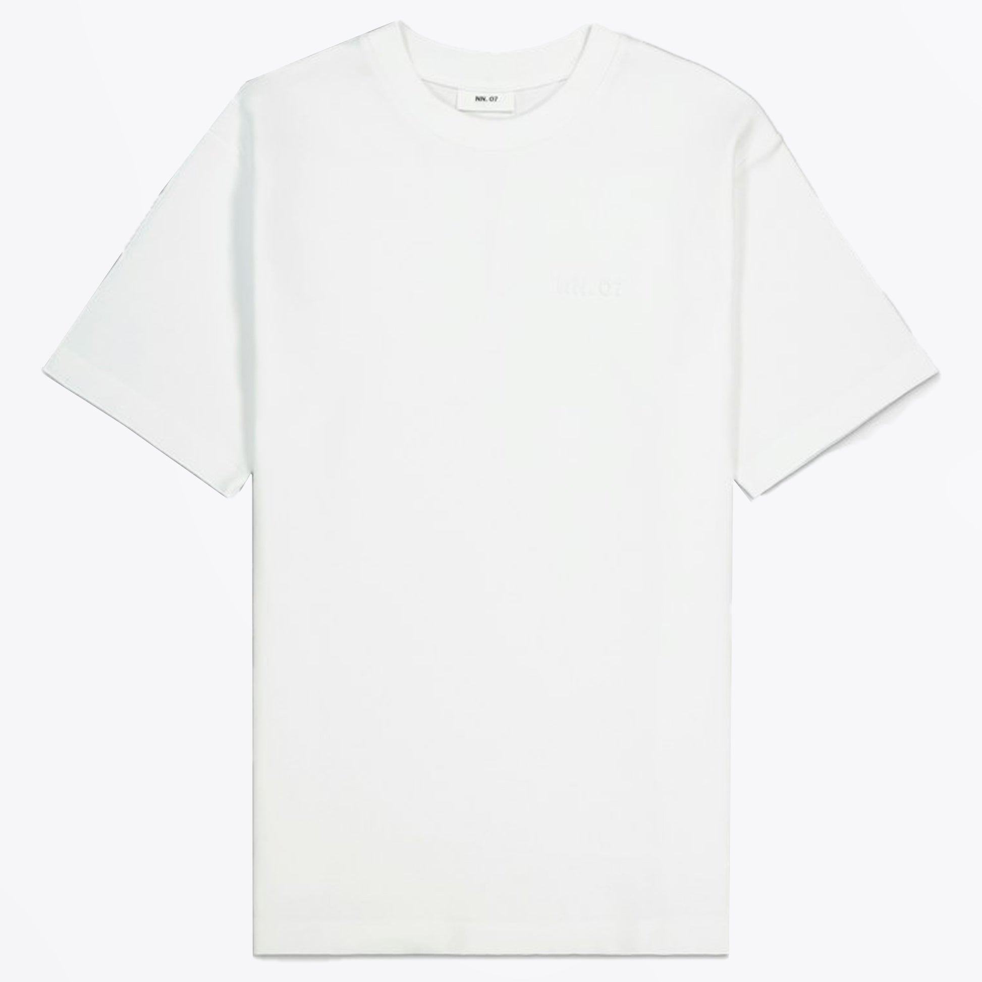 NN07 Nat Logo Tee - White