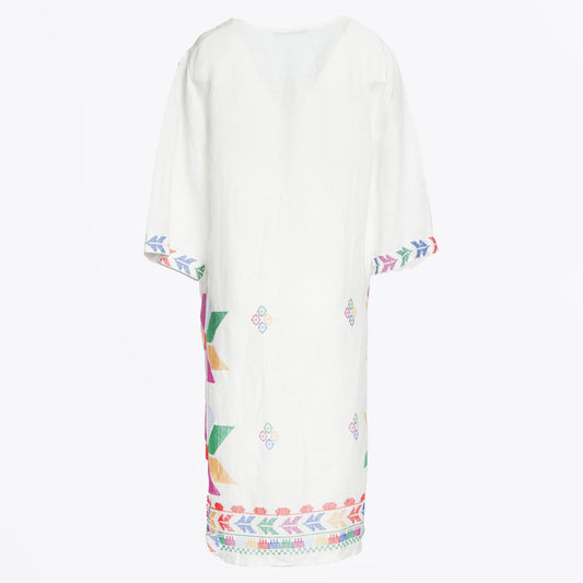 - Aeolis V Neck Kaftan - Multi