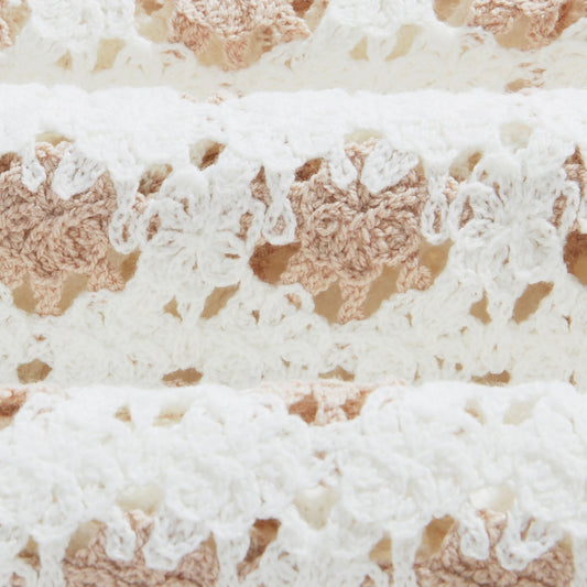 - Porto Splash Crochet Shirt - Ecru