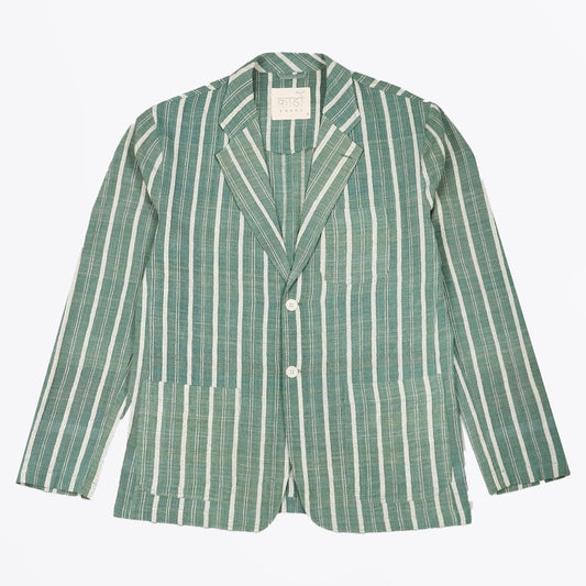 Hugh Handloom Blazer - Green