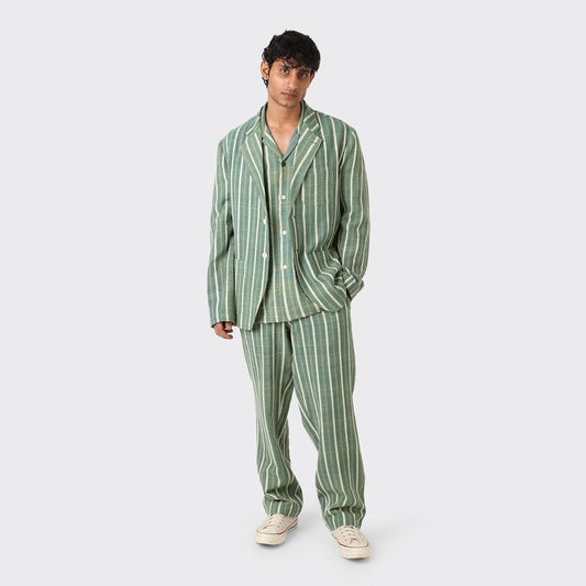 Hugh Handloom Blazer - Green