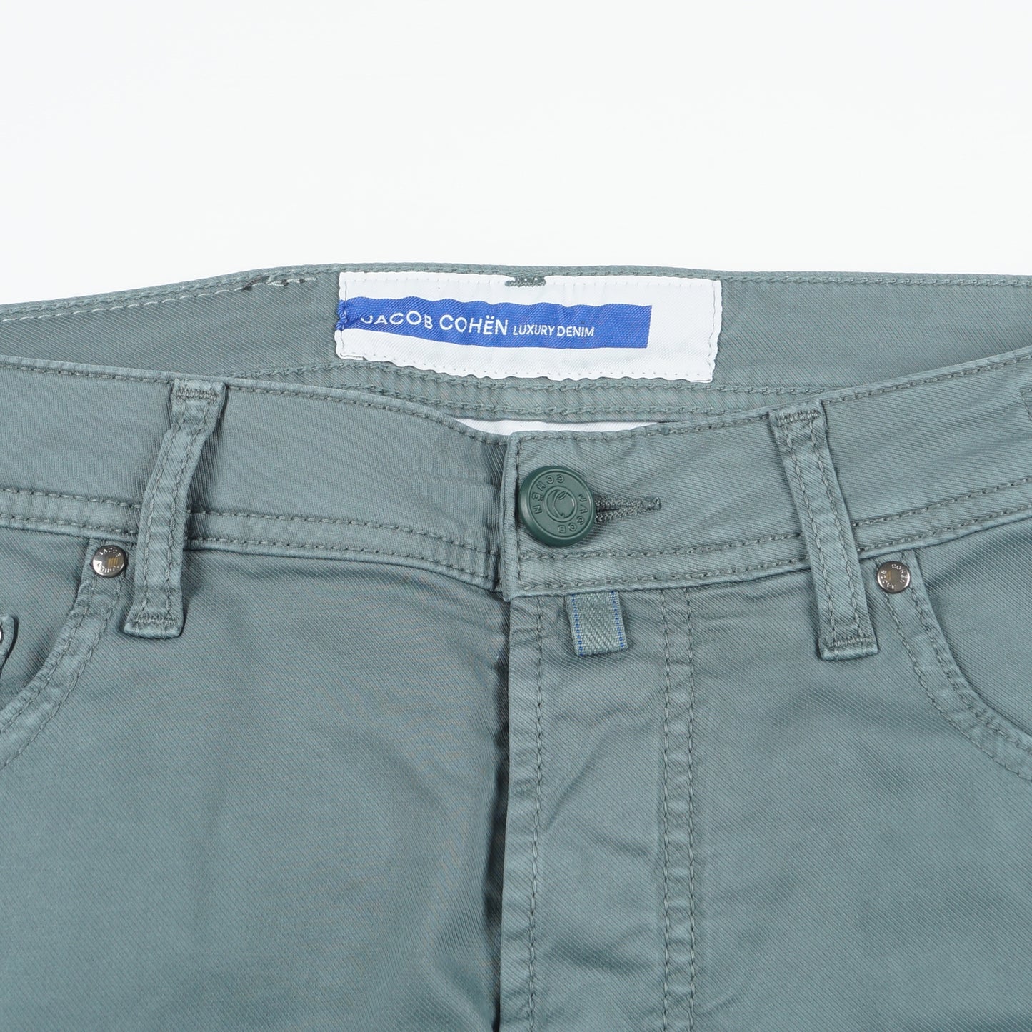 - Bard Stretch Cotton Gaberdine - Petrol