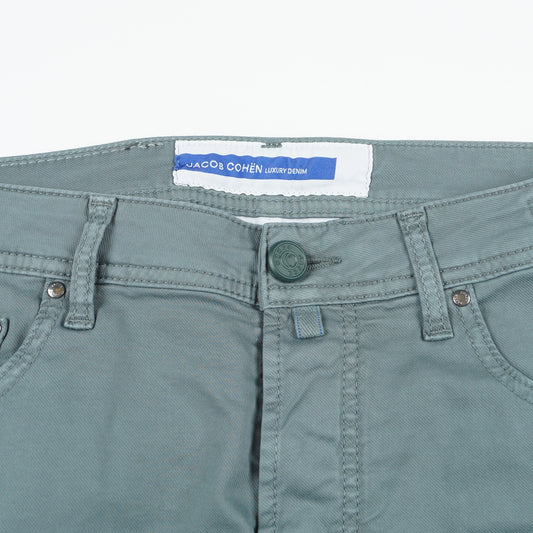 - Bard Stretch Cotton Gaberdine - Petrol