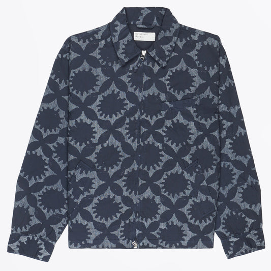 - Windcheater Sun Print Jacket - Navy