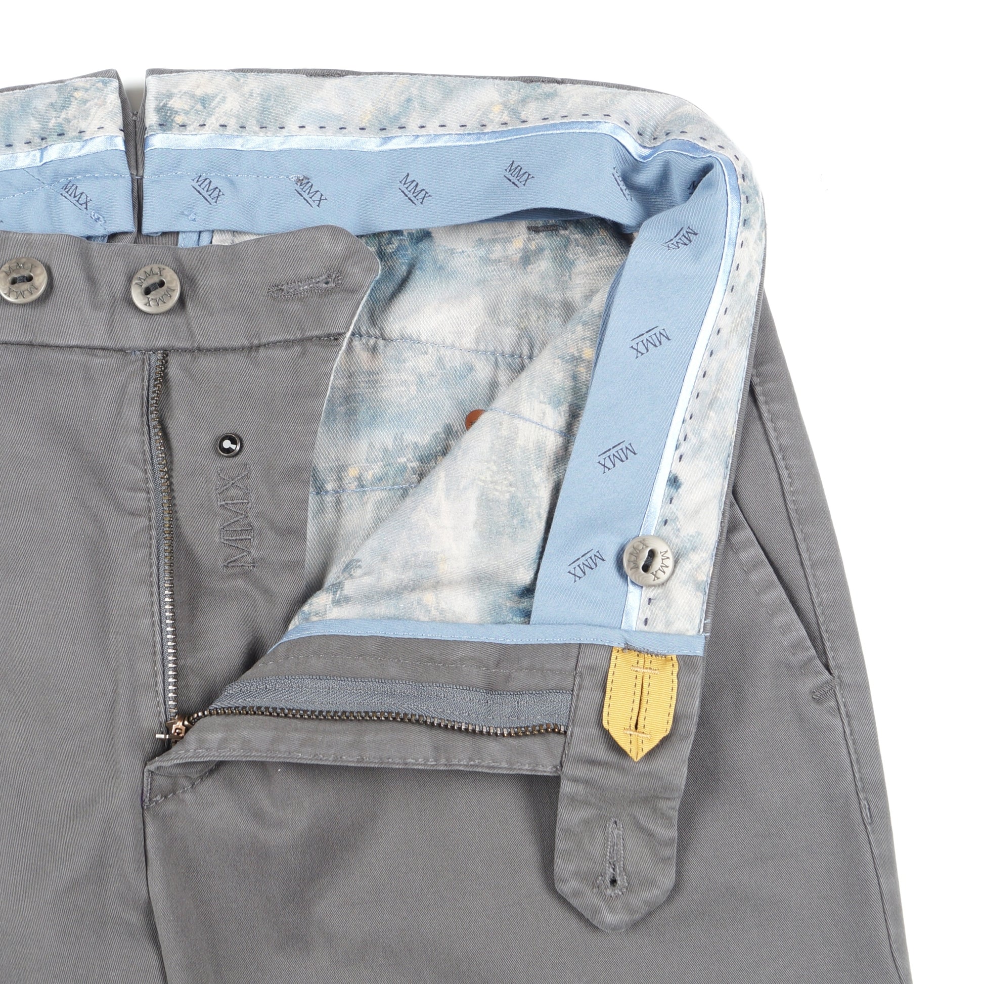 MMX Lupus Slim Stretch Chino - Grey