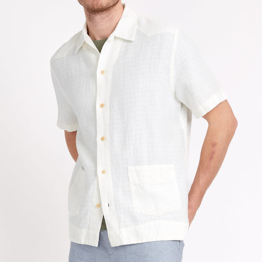 - Cuban SS Shirt - White