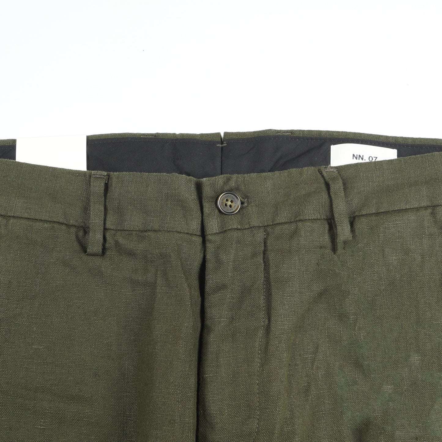 - Theo Linen Trouser - Green