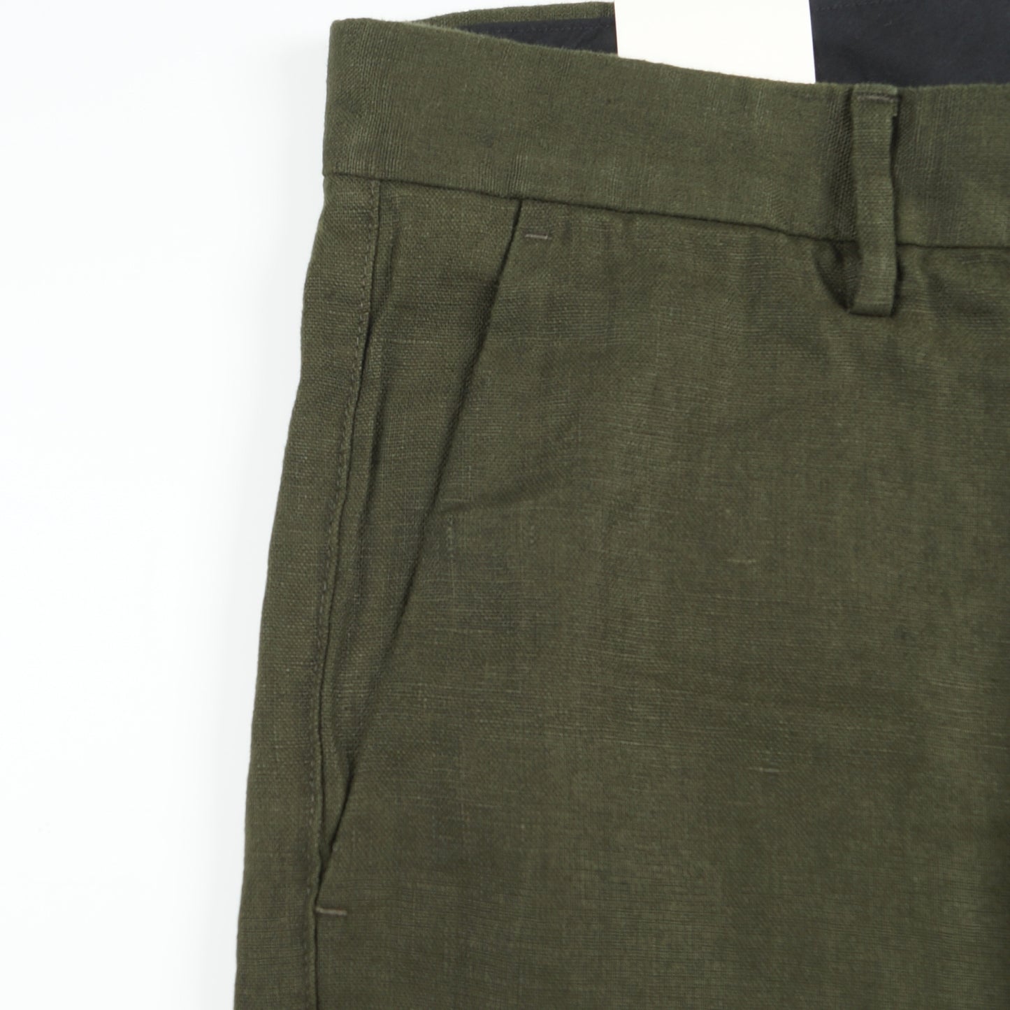 - Theo Linen Trouser - Green