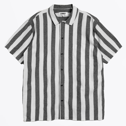 - Malick Shirt - Navy/Ecru