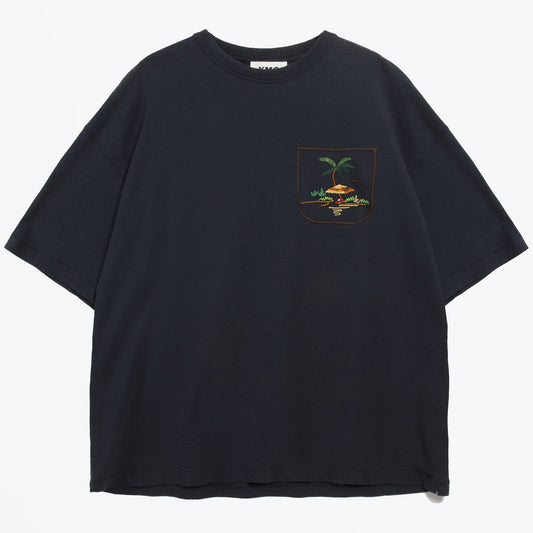 - Triple T-Shirt - Navy