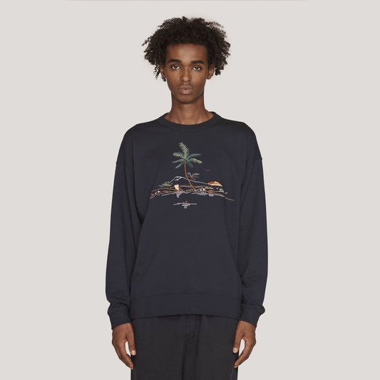 - Daisy Age Sweatshirt - Navy