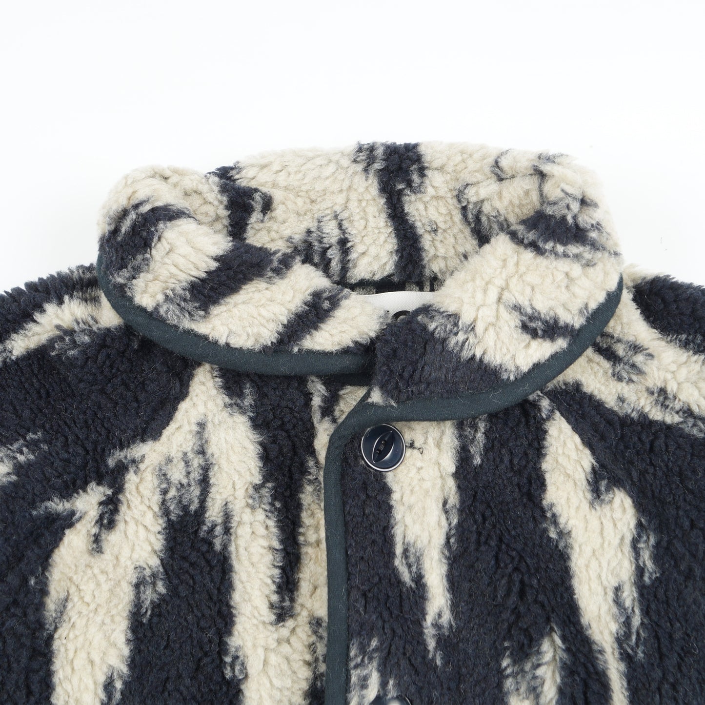 - Beach Jacket - Navy/Ecru