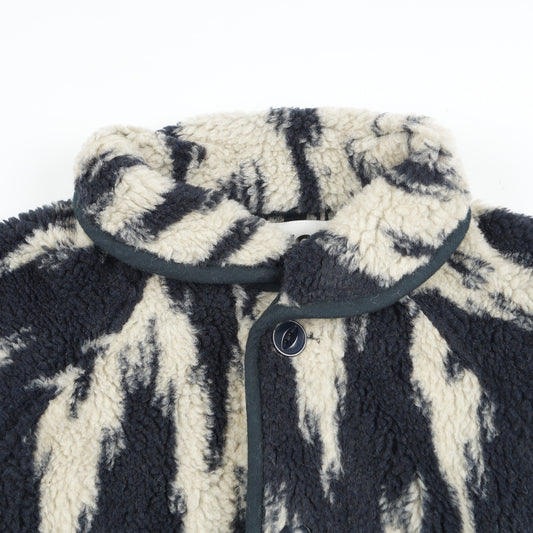 - Beach Jacket - Navy/Ecru