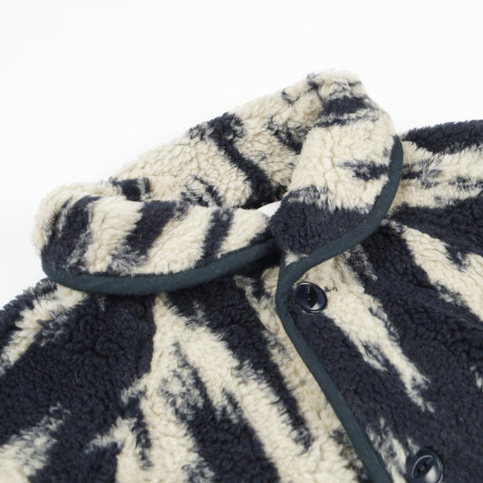 - Beach Jacket - Navy/Ecru