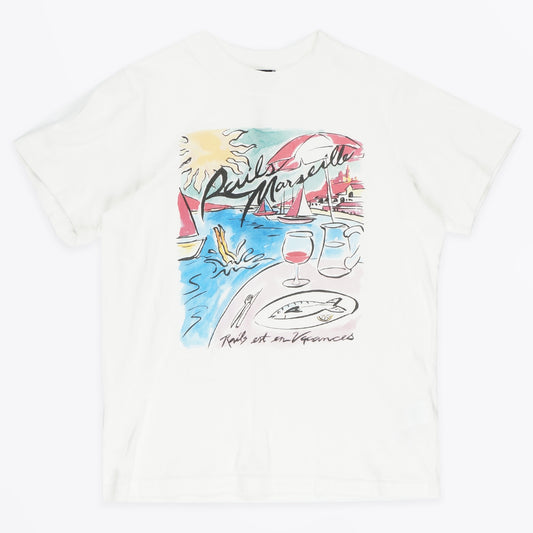 Marseille Boyfriend Tee - White