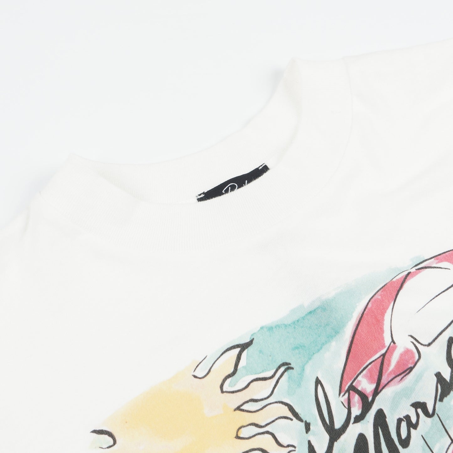 Marseille Boyfriend Tee - White