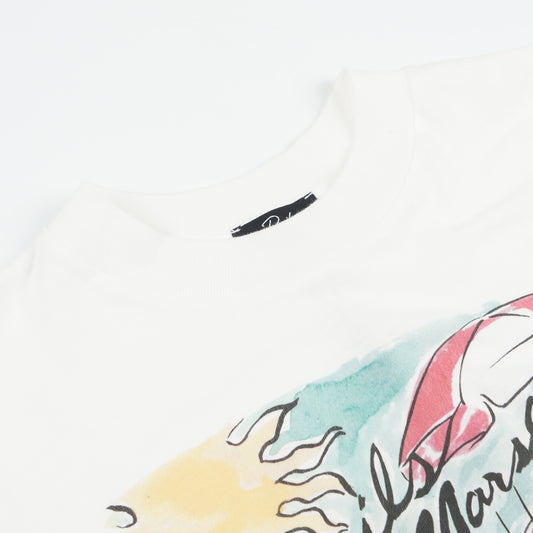 Marseille Boyfriend Tee - White