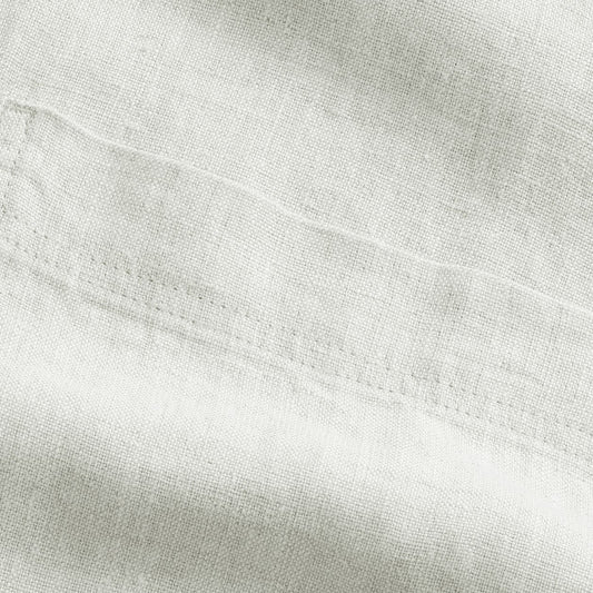 - Olav Linen Overshirt - Oat