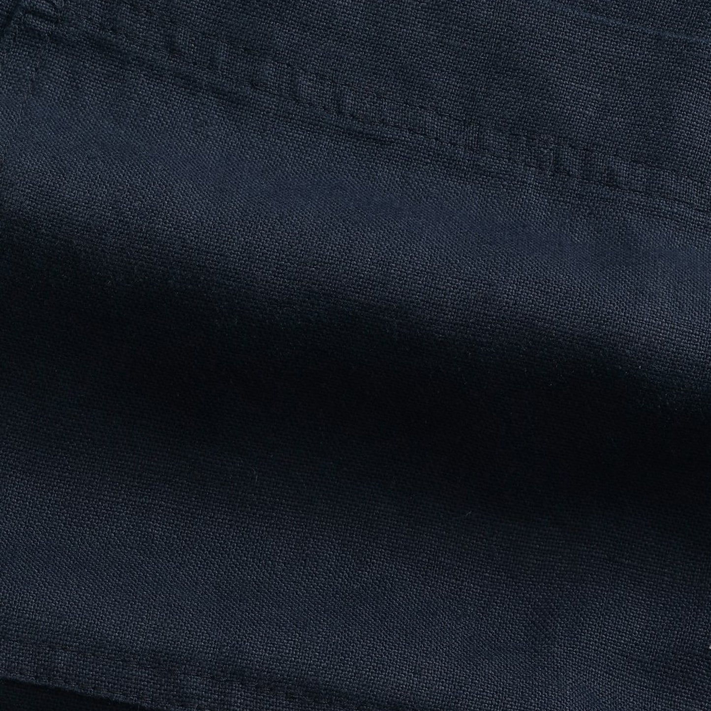 - Olav Linen Overshirt - Navy