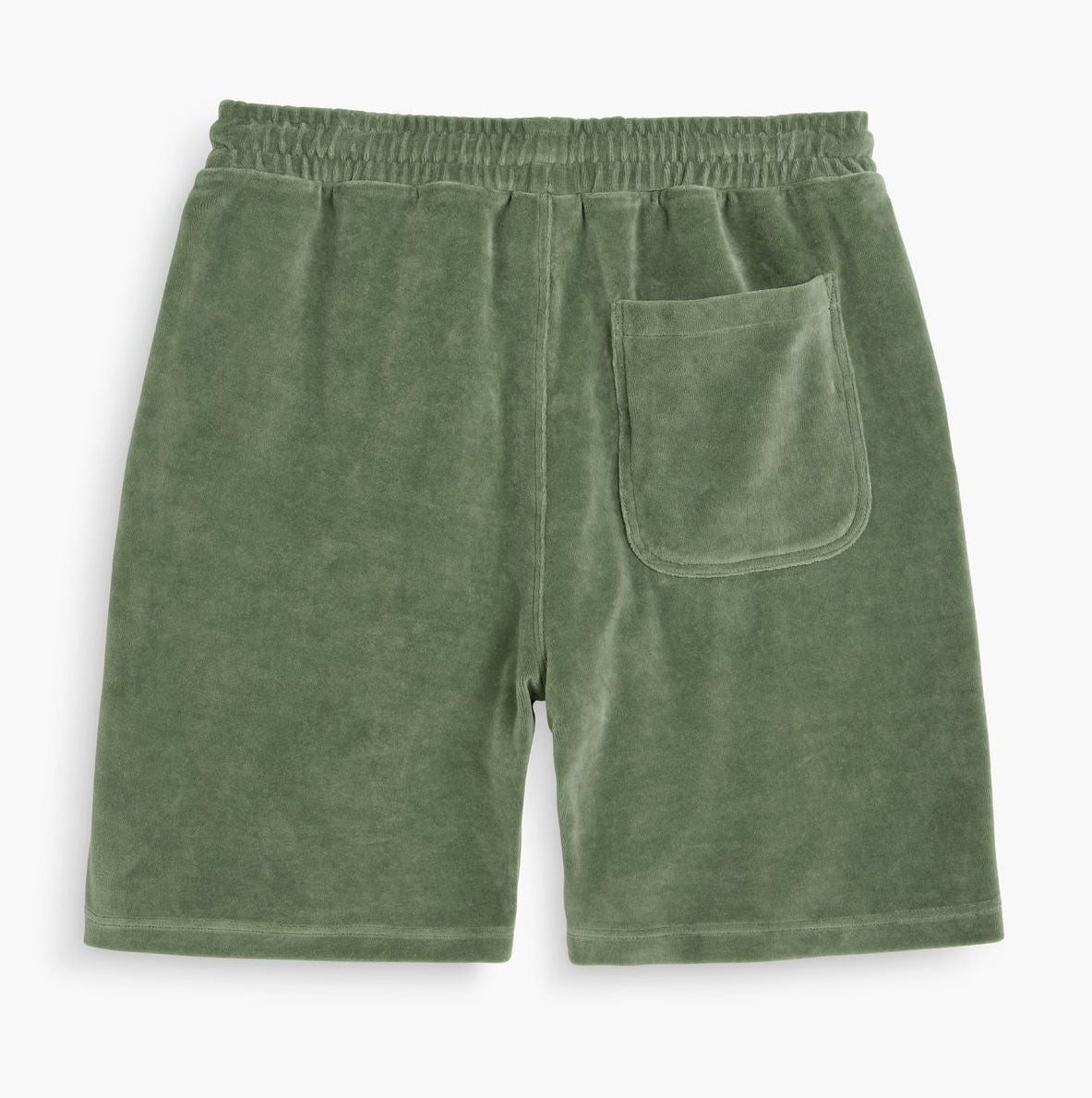Nicola Velour Shorts - Green