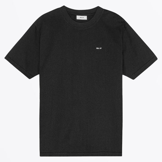 - Adam Embroidered T-Shirt - Black