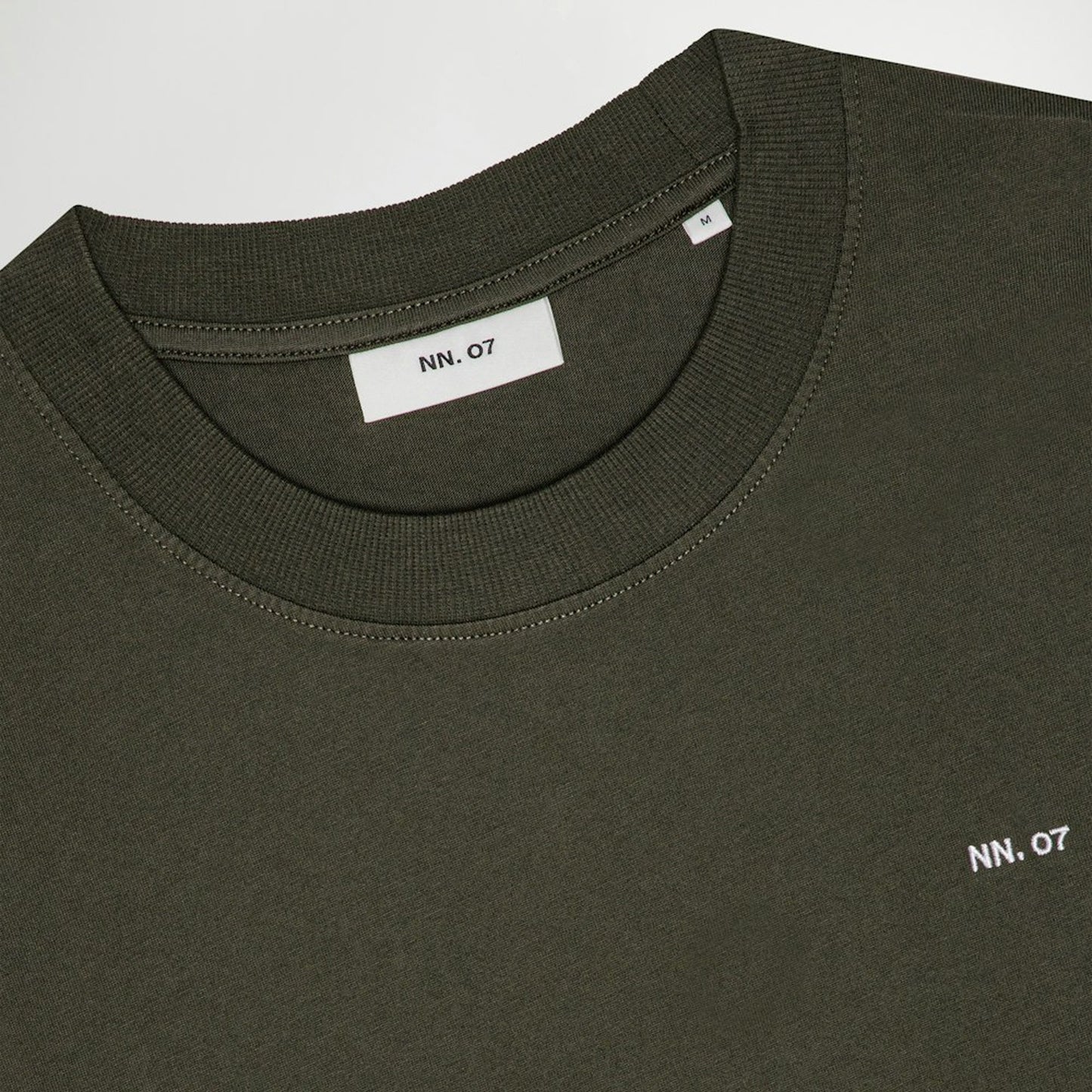 - Adam Embroidered T-Shirt - Dark Army