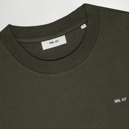 - Adam Embroidered T-Shirt - Dark Army