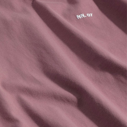 - Adam Embroidered T-Shirt - Grape Shake