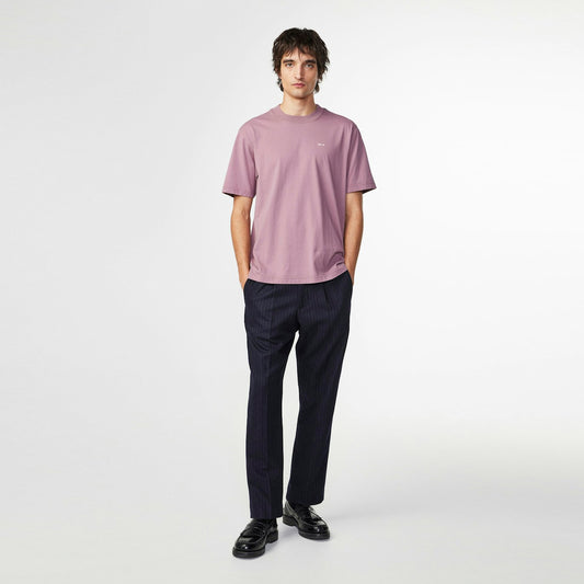 - Adam Embroidered T-Shirt - Grape Shake