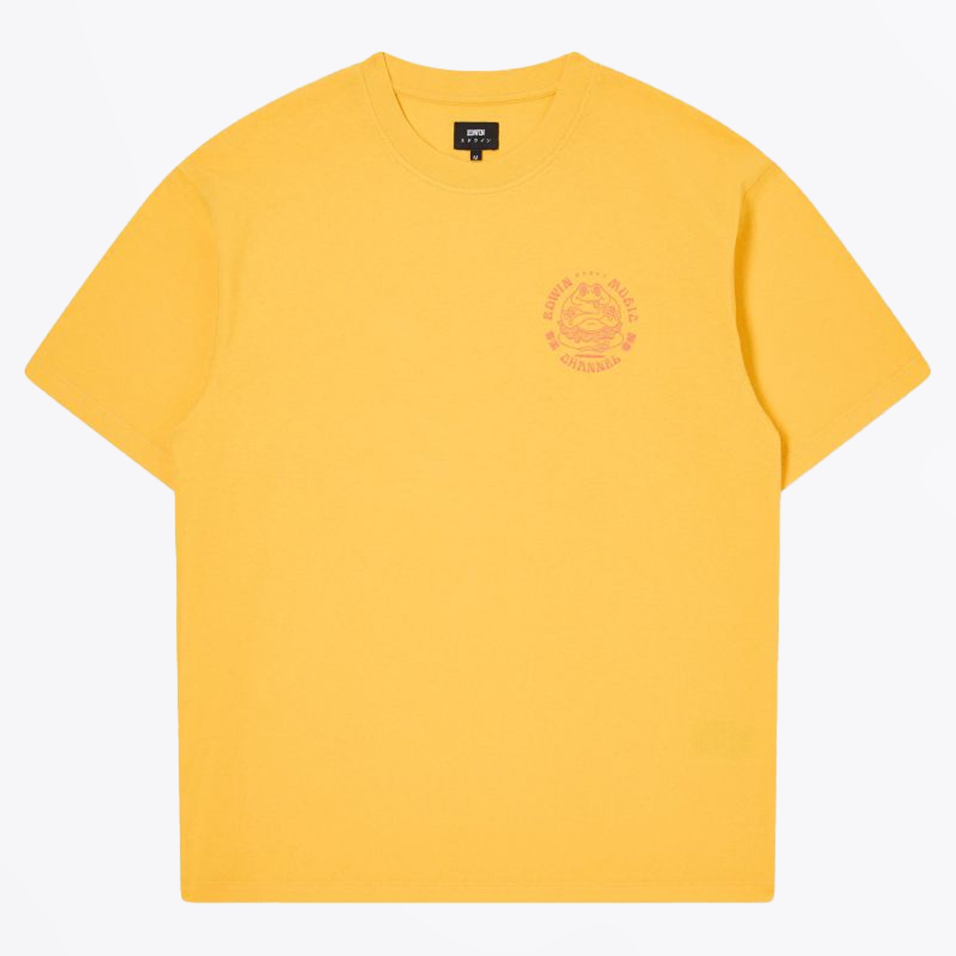 Edwin Music Channel T-Shirt - Lemon Chrome